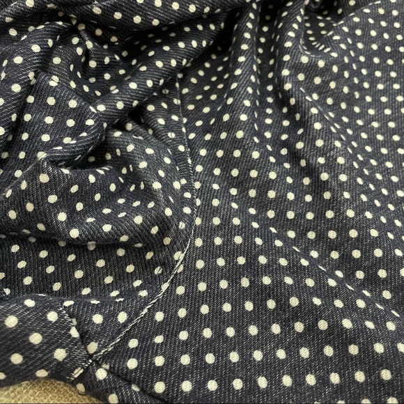 Michael Kors Navy and White Polka Dot Pants Size S - Picture 7 of 7